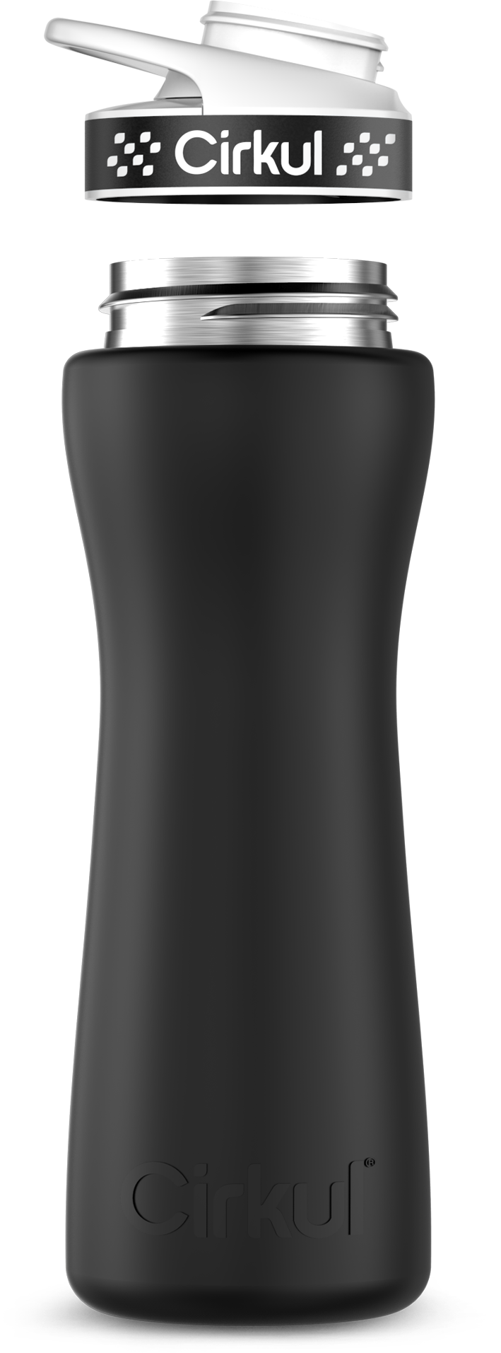 Add-on: 22oz. Stainless Steel Bottle & Comfort Grip Lid