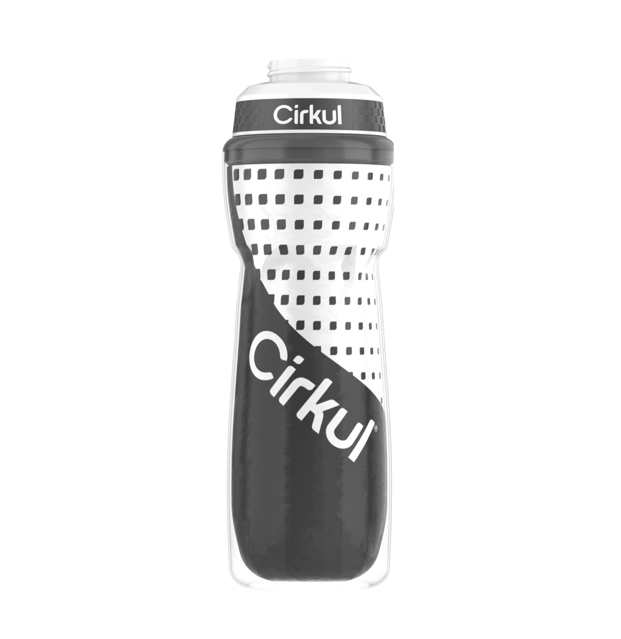 CX: DO NOT USE Limited Edition: 22oz. Gray Insulated Squeeze Plastic Bottle & Sport Lid